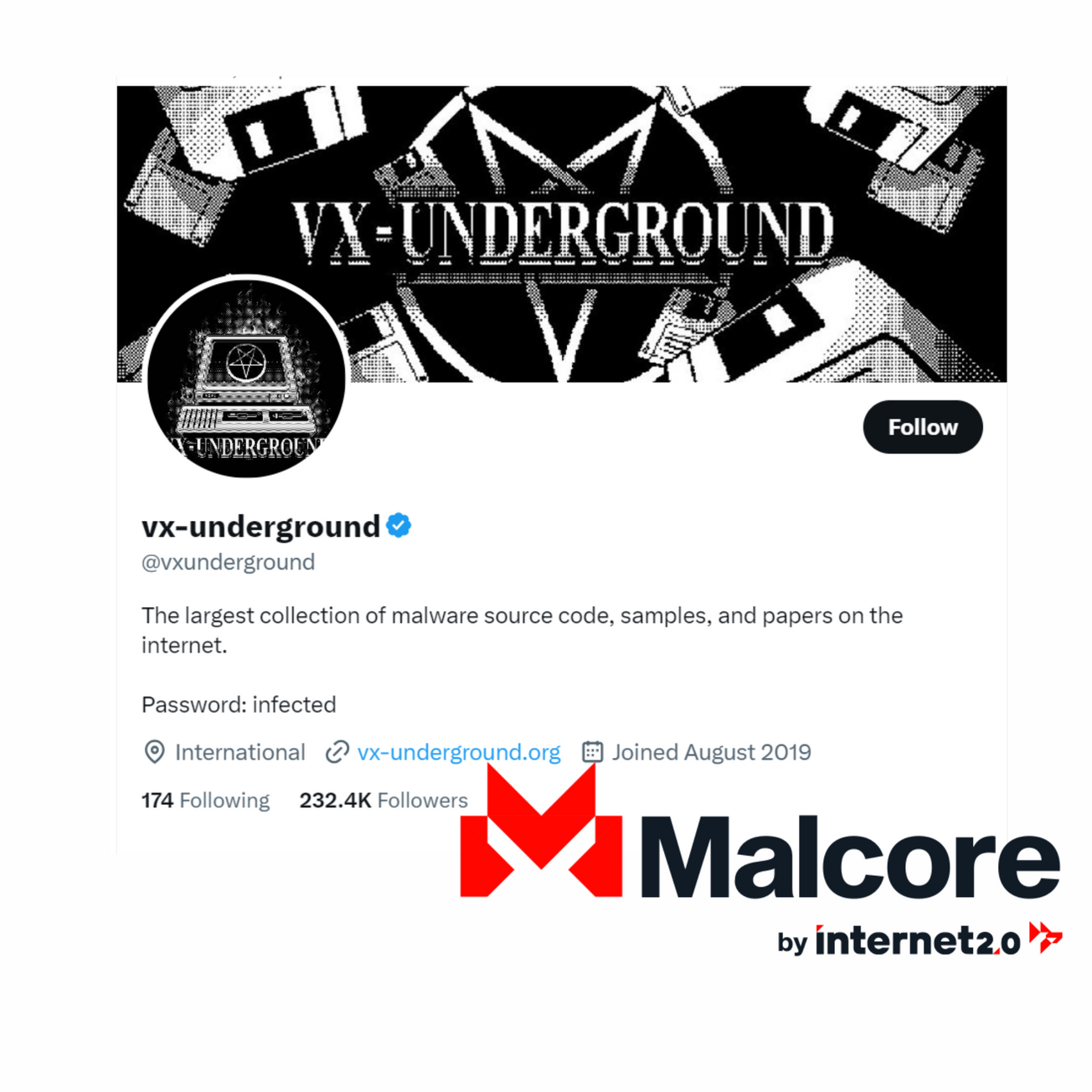 18million+ Malware samples on VXUG