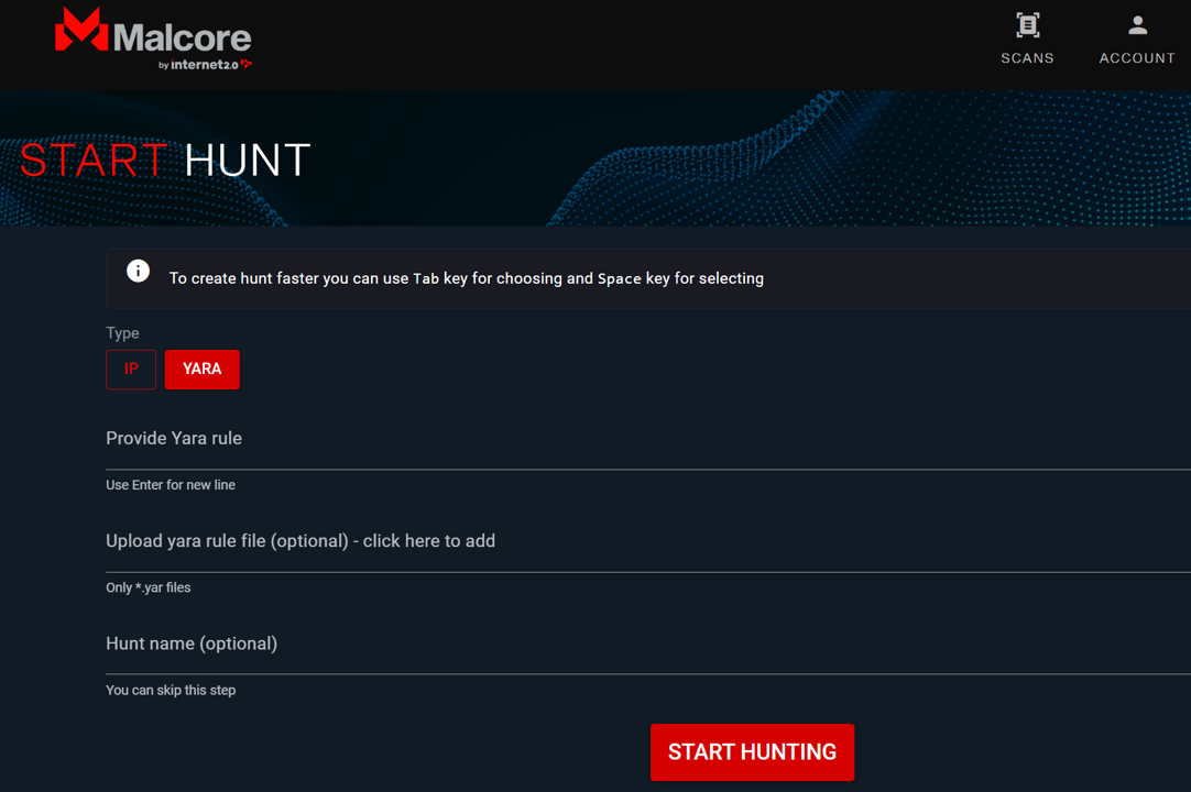 Hunting in Malcore